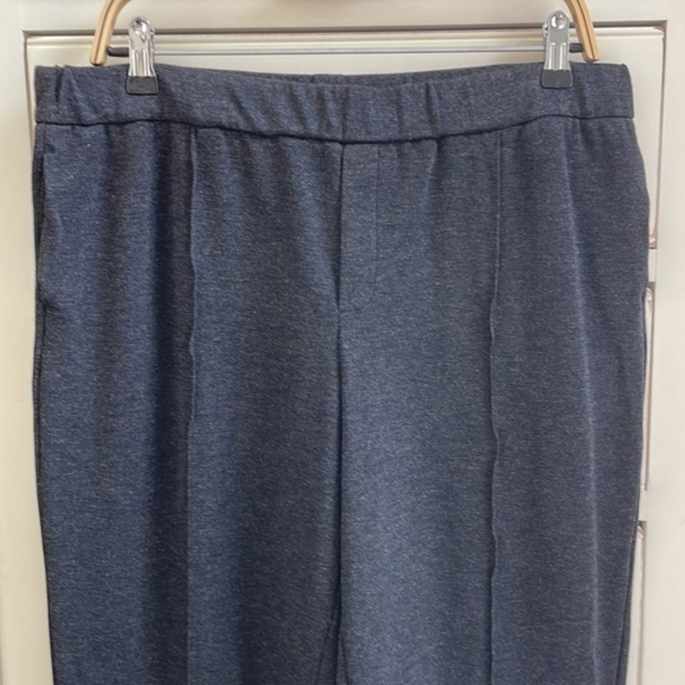 J.Crew factory, dark gray knit trousers